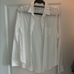 Frank & Eileen White Button-Up Shirt